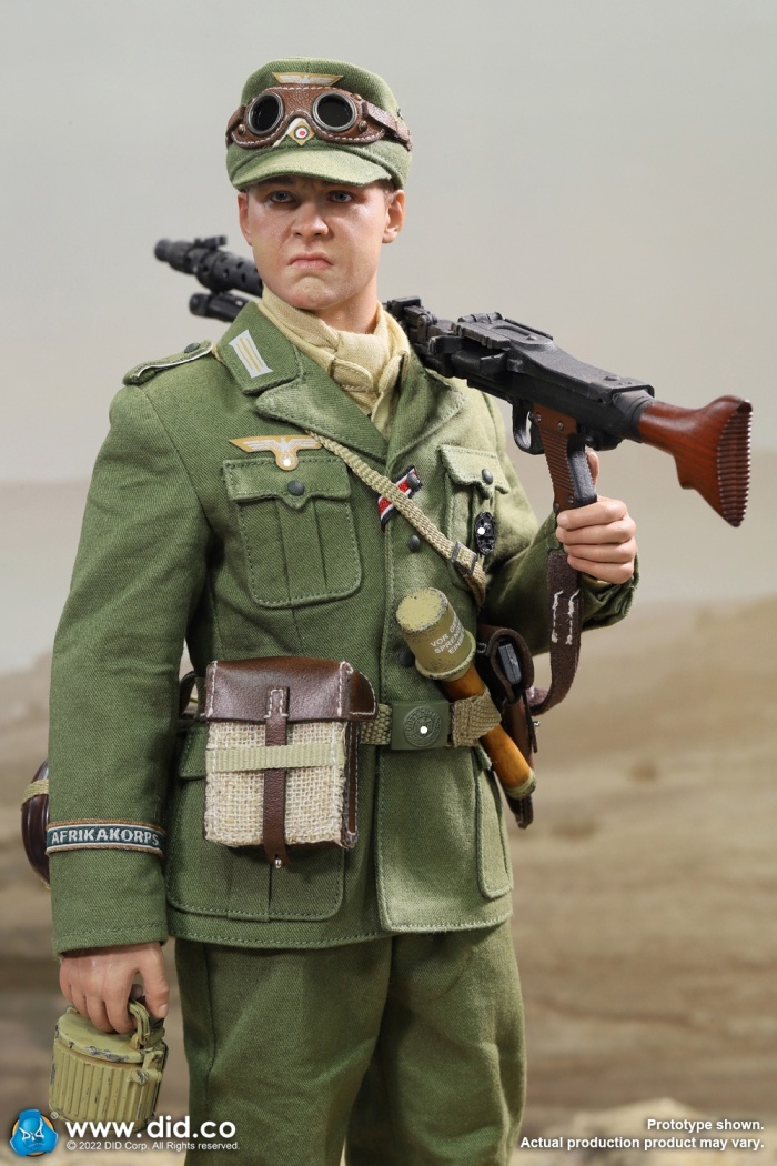 Bialas - WWII German Africa Corps WH MG34 Gunner