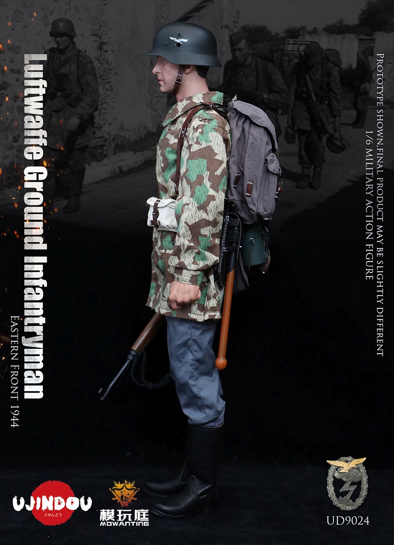 Luftwaffe Felddivison - Infantryman - WWII - Eastern Front 1944 Luftwaffe Felddivison - Infantryman - WWII - Eastern Front 1944