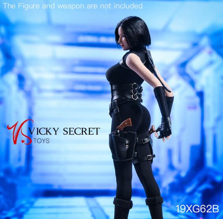 VST19xG62B-03 Female Assassin Cloth set - black
