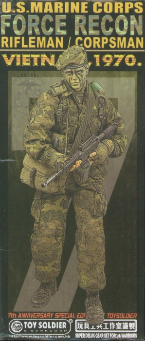 USMC Force Recon-Rifleman/Corpsman VIETNAM 1970