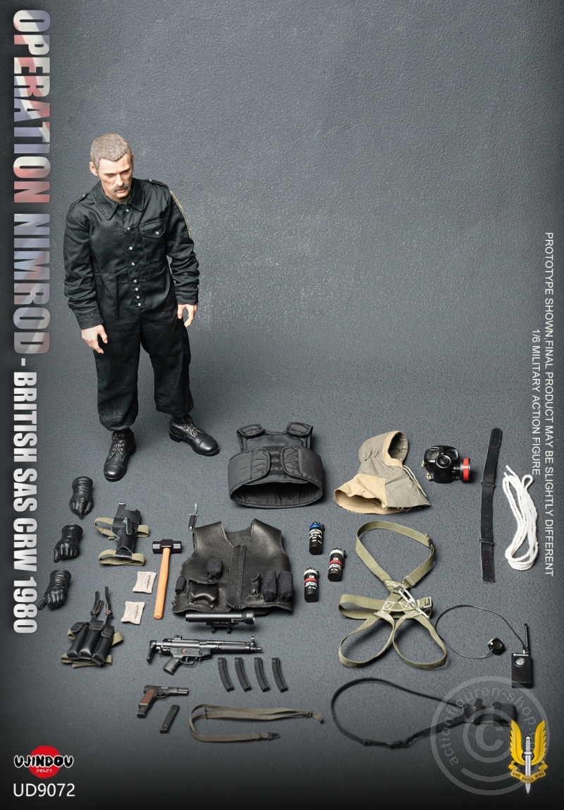 Operation Nimrod - British SAS CRW 1980 - in 1/6 scale