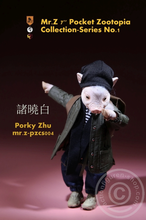 Porky Zhu - 7" Pocket Zootopia Series No.1