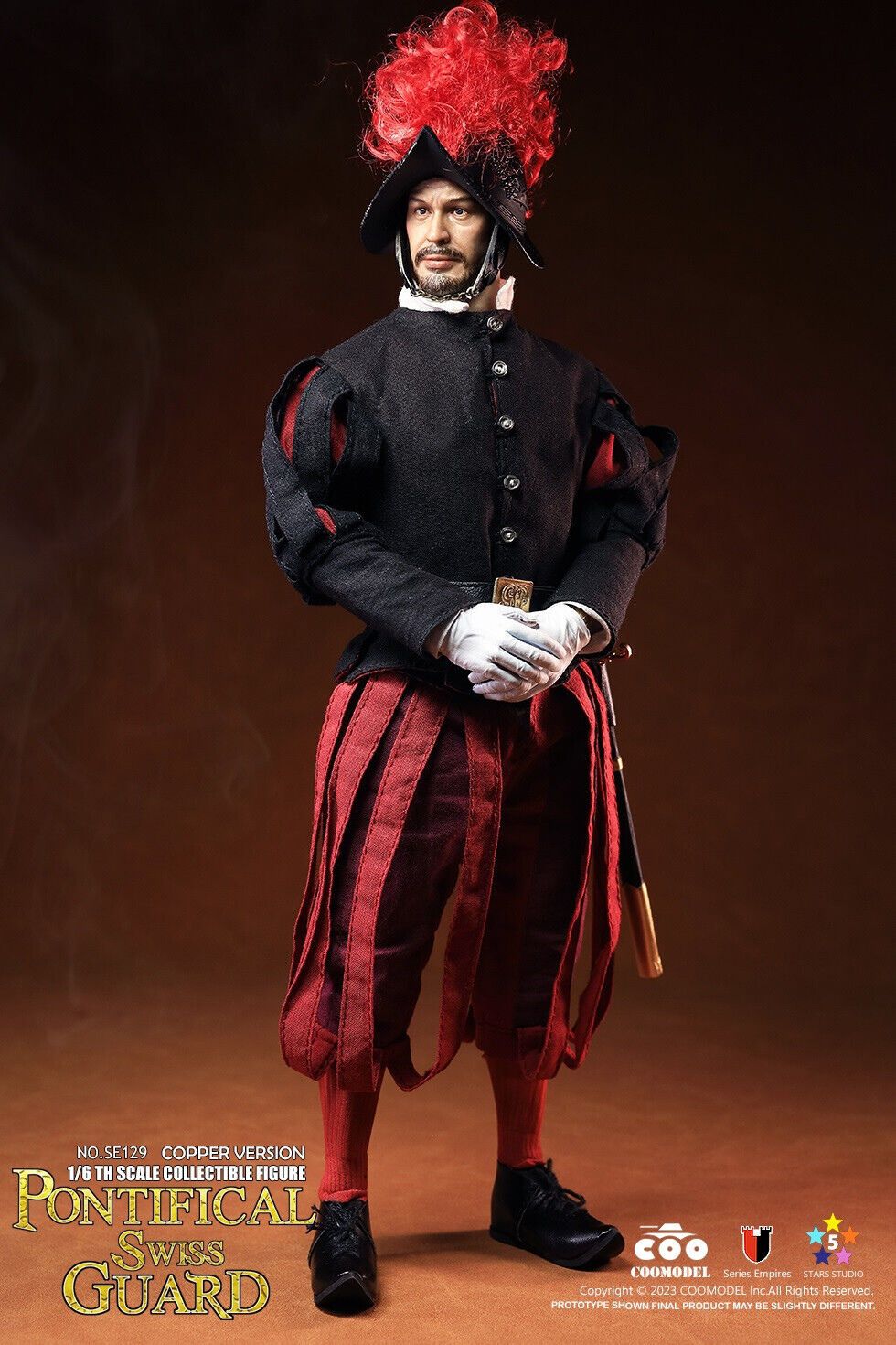 Pontifical Swiss Captain Black (Exclusive Cupronickel Version) Pontifical Swiss Captain Black (Exclusive Cupronickel Version)