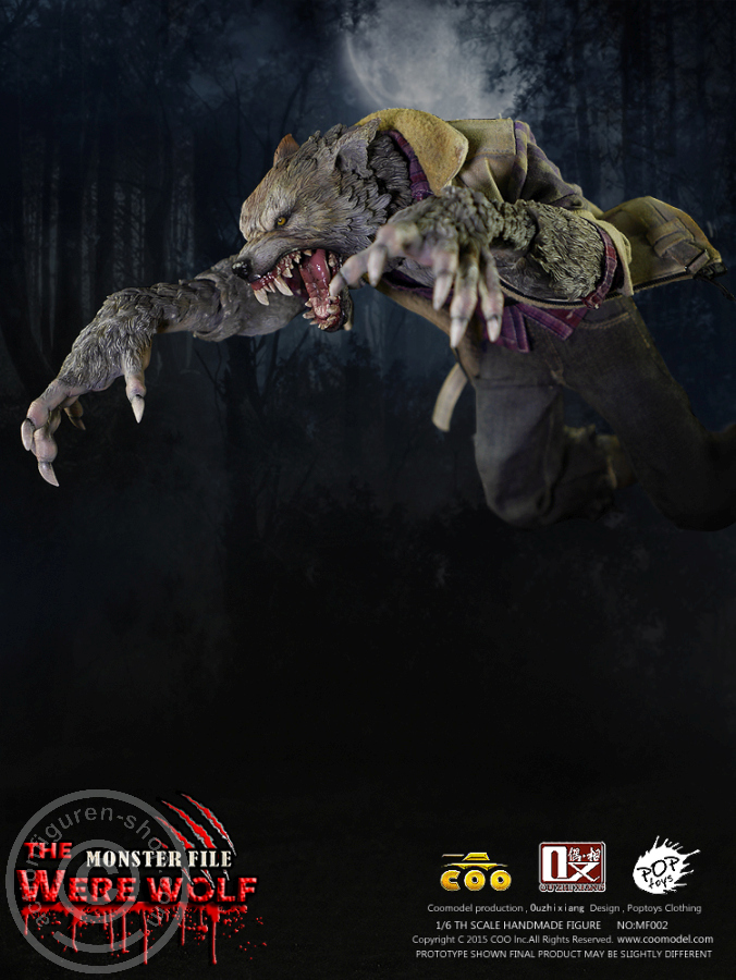 MF002-10 Were Wolf - Monster File