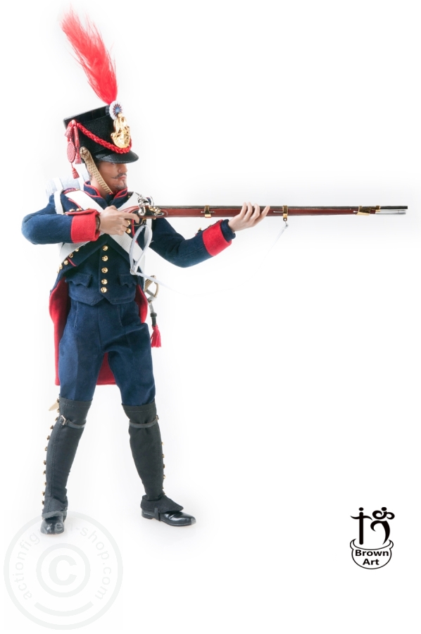 BA003D-06rdIr1xy3Sy4NS Napoleonic - French Field Artillery Gunner - DeLuxe Version