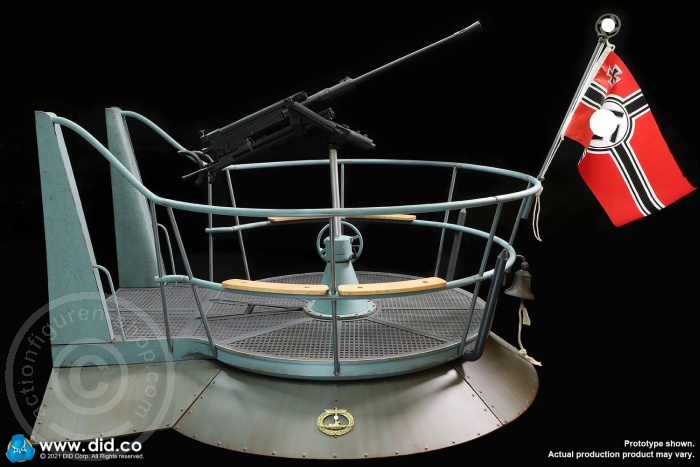 E60059ABCD-03 U-Boat Tower Diorama Set (20mm FLAK)