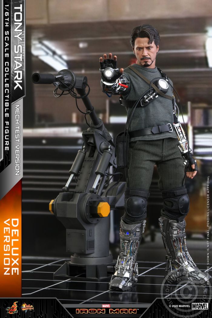 Iron Man - Tony Stark (Mech Test Version) - Deluxe Version - MMS582
