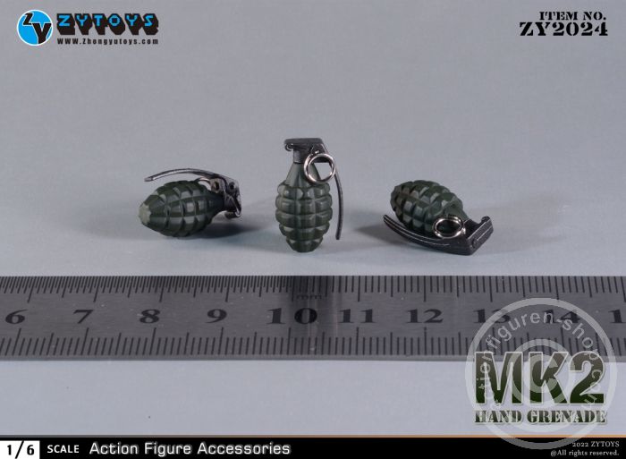ZY2024-02 6x US Handgranate MK2