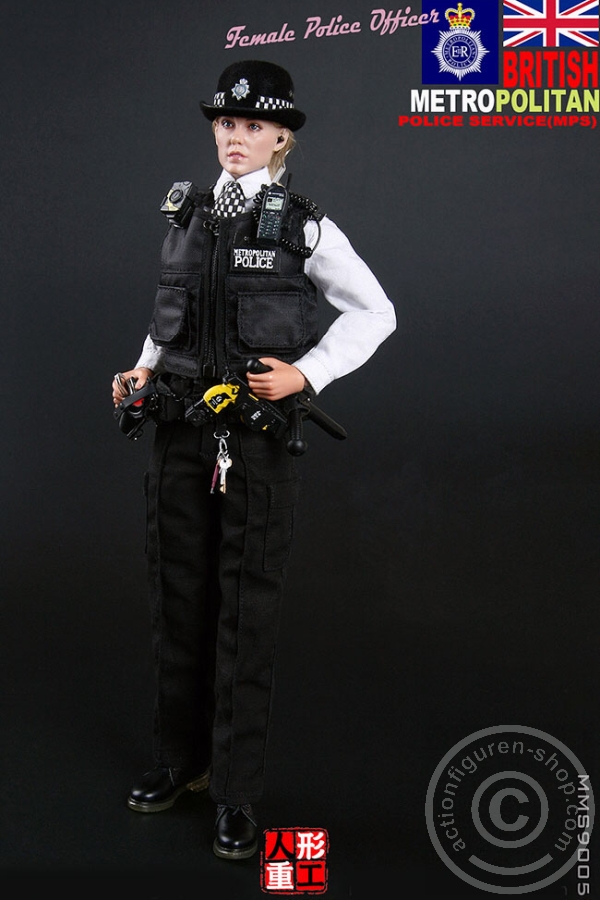British Metropolitan Female Police Officer
