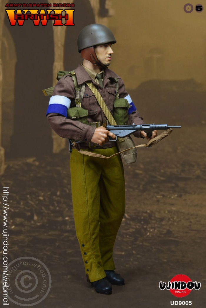 BBTUD9005-02 Dispatch Rider - WWII British Army