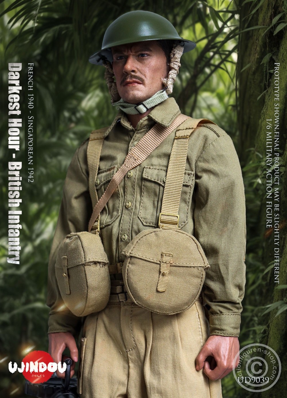 WWII British Infantry - Darkest Hour - French 1940 & Singaporean 1942 - in 1/6 scale WWII British Infantry - Darkest Hour - French 1940 & Singaporean 1942 - in 1/6 scale