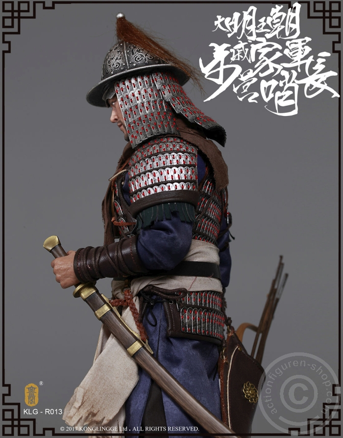 KLGR013-04 Ming Dynasty - Qi Troop - Walk Camp Guard Leader