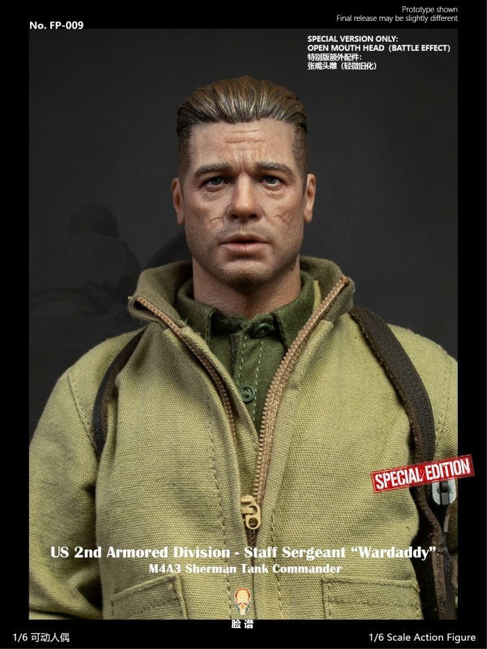 Wardaddy - Fury - US 2nd Armored Division - Special Edition