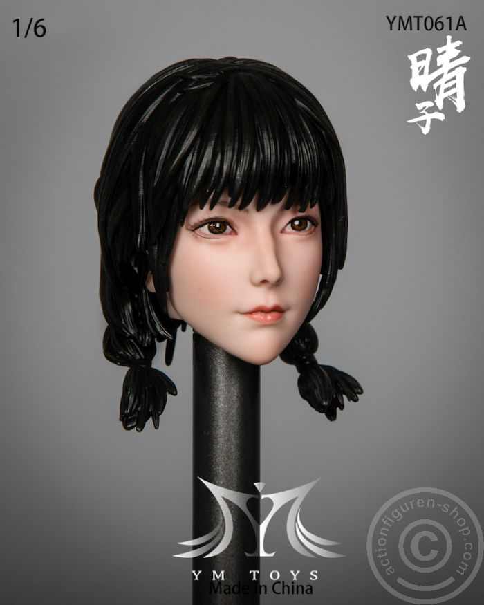 Head - w/ 3 different Hair Parts