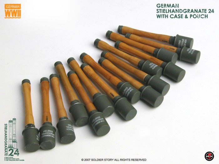 SSt-M24-03 Stielhandgranate 24 mit Packkasten