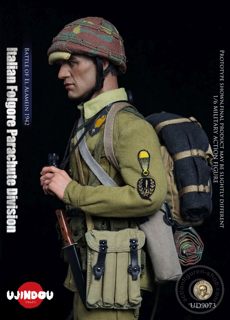 Italian Folgore Parachute Division - Battle of El Alamein 1942 - in 1/6 scale