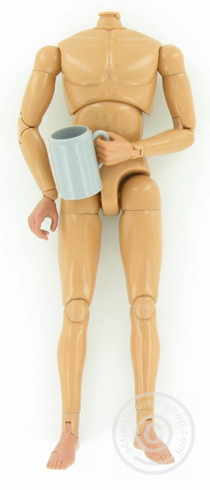 Bierkrug groß - grau