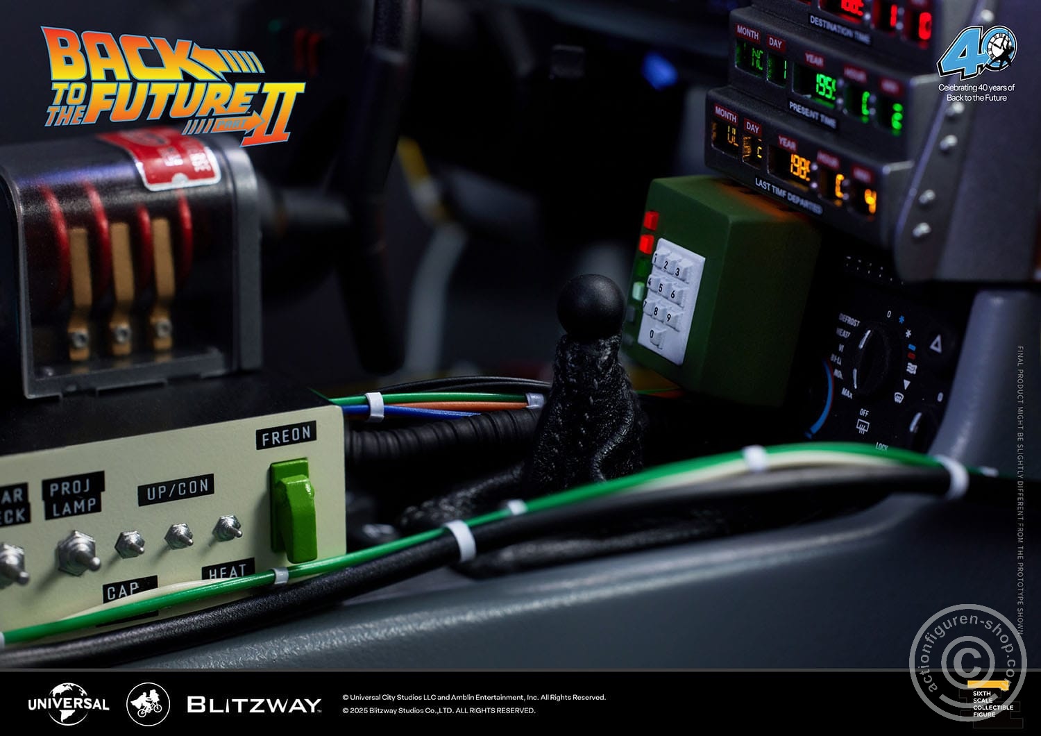 DeLorean Time Machine - Ultimate Masterpiece Series - in 1/6 scale DeLorean Time Machine - Ultimate Masterpiece Series - in 1/6 scale