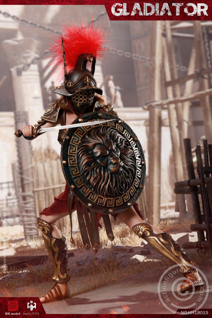 HH18015-04 Gladiator (Deluxe Edition) + Female Gladiator (red version)