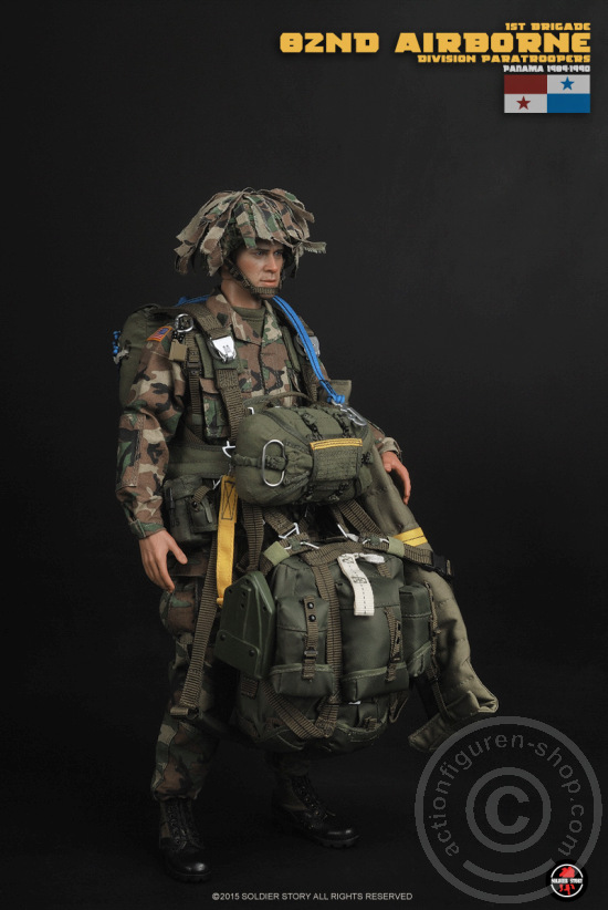 SSt089-08 82nd Airborne Paratrooper Panama 89-90