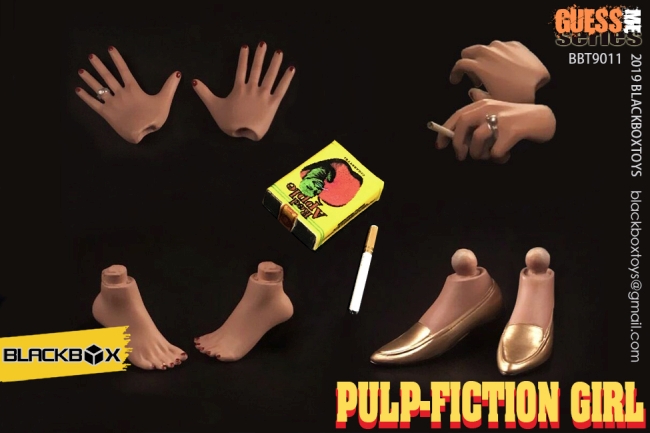BBT9011-21 Pulp Fiction Girl - Mia Wallace - Dancing Girl
