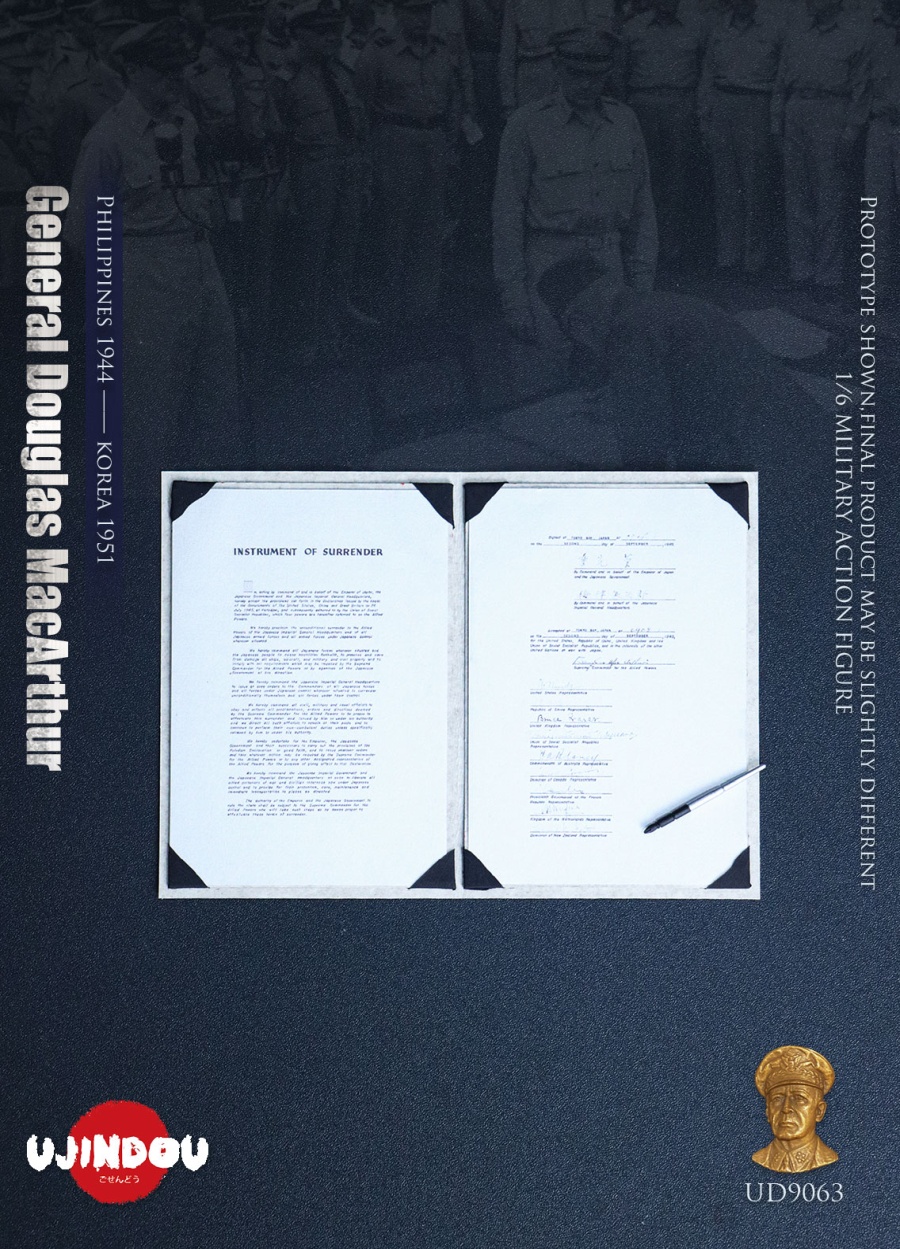 General Douglas MacArthur - Philippines 1944 - Korea 1951 - in 1/6 scale