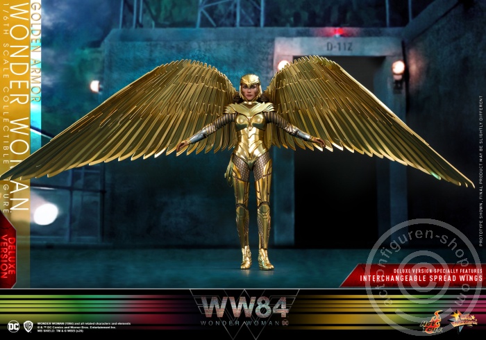605412-07 Wonder Woman 1984 - Golden Armor Wonder Woman (Deluxe Version) - MMS578