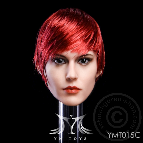 YMT-15C-01 Kopf - rote kurze Haare