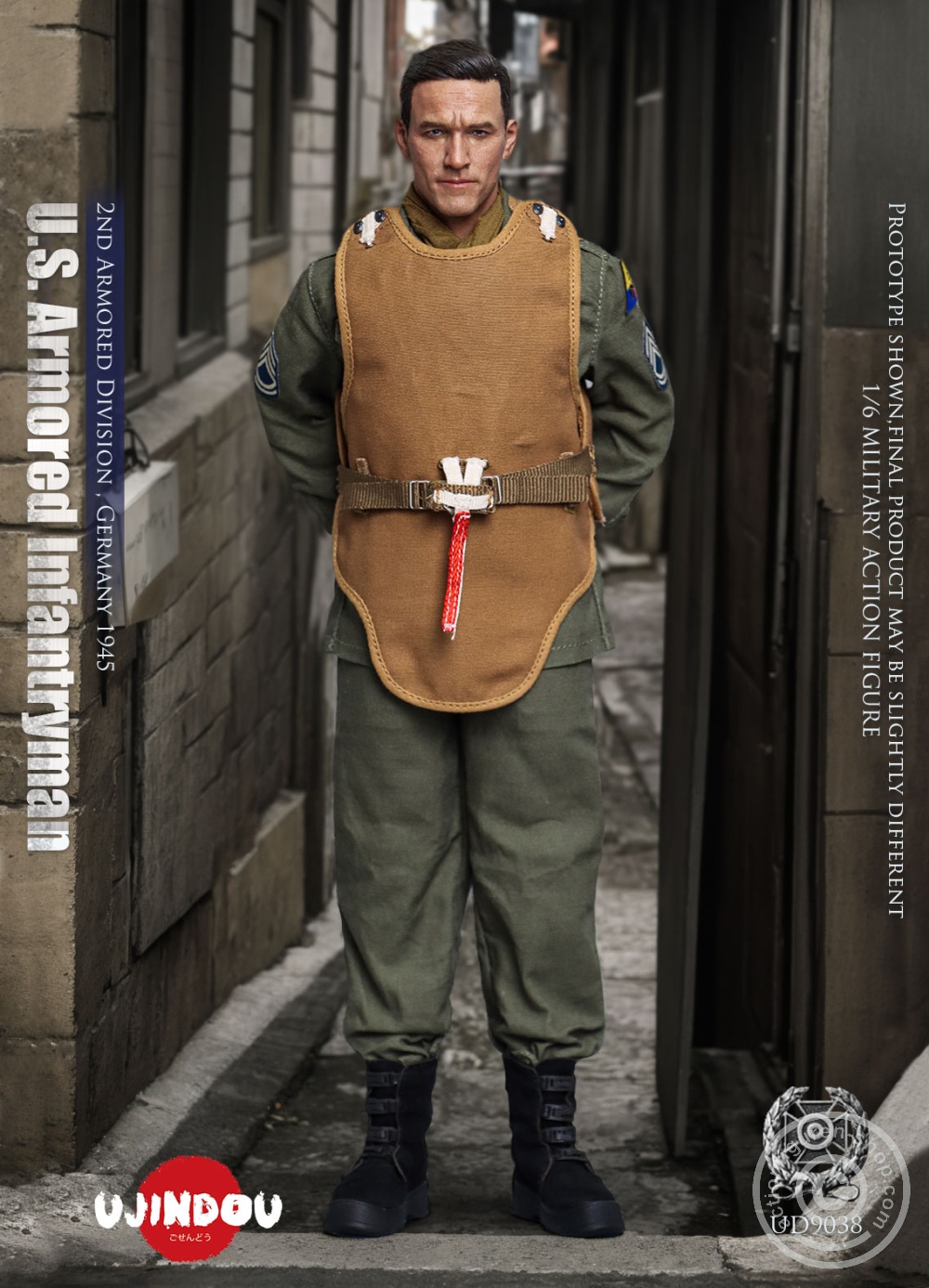 WWII - U.S. Army - Armored Infantryman - Germany 1945 - in 1/6 scale
