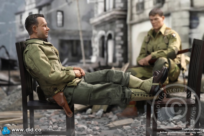 80145-21 Captain Miller - WWII US 2nd Ranger Battalion