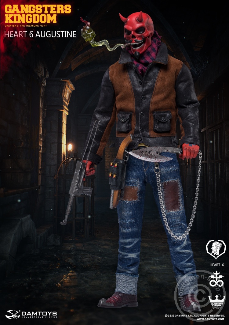 Gangsters Kingdom - HEARTS 6 - Red Skull + Body Set Gangsters Kingdom - HEARTS 6 - Red Skull + Body Set