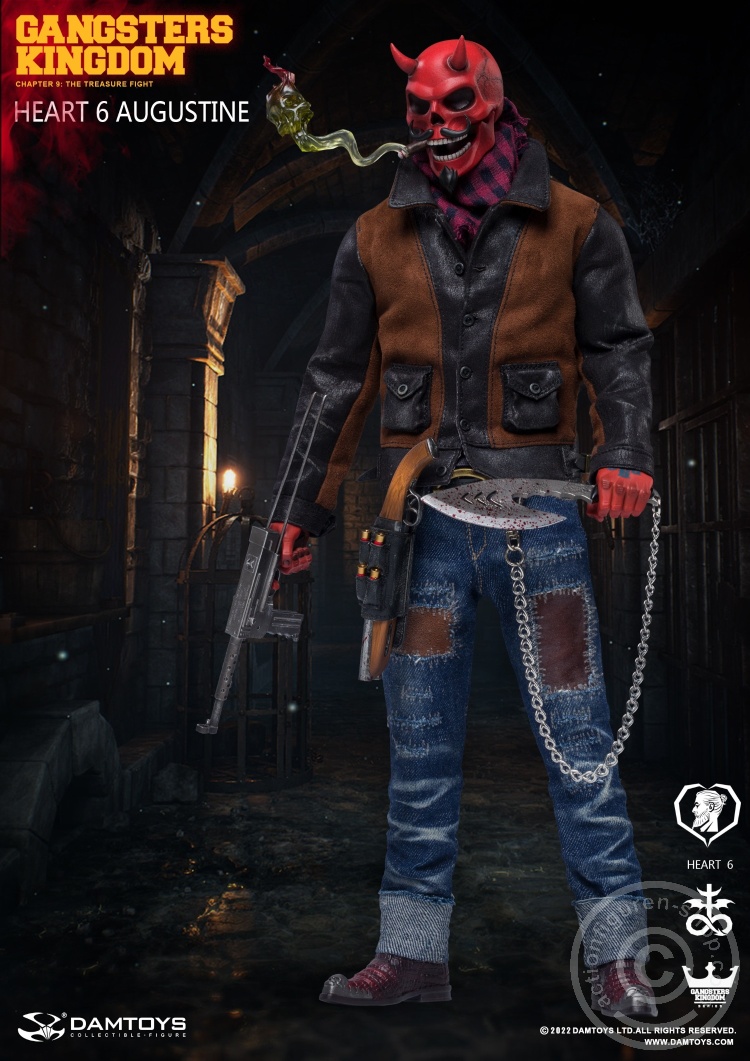 Gangsters Kingdom - HEARTS 6 - Red Skull + Body Set