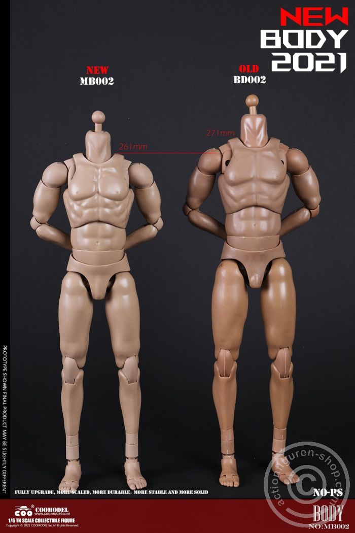 Tall Standard Male Body - New Type