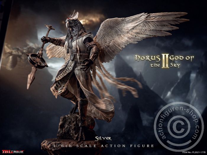 PL2021-177B-02 Horus God of the Sky - Silver Version