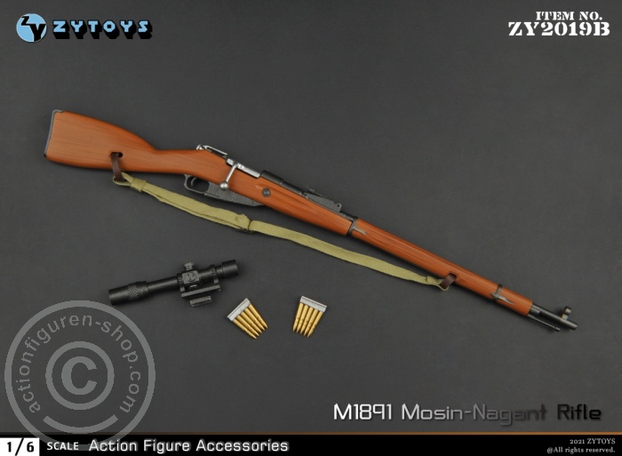 ZY2019B-02 M1891 Mosin-Nagant Rifle - Sniper