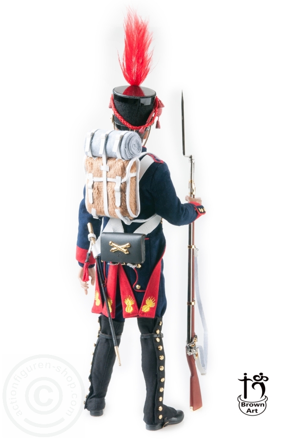 BA003D-03faC3Hxh2XUTEB Napoleonic - French Field Artillery Gunner - DeLuxe Version
