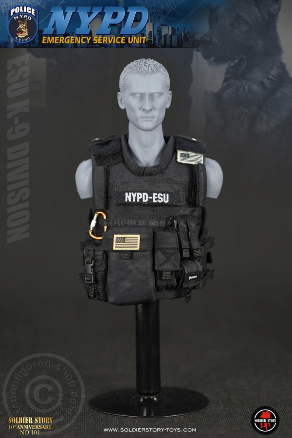 SSt101-36 NYPD - ESU - K-9 DIVISION - (Hundestaffel)