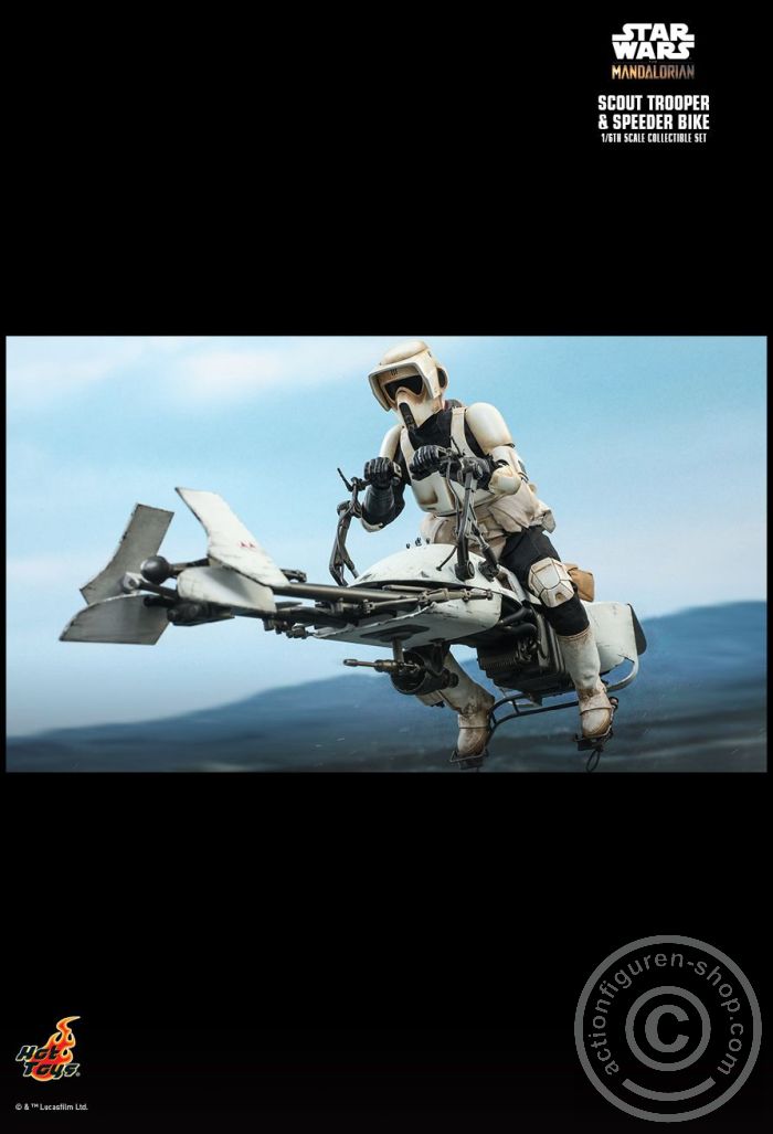 The Mandalorian - Scout Trooper and Speeder Bike