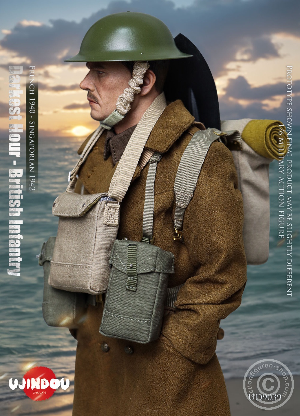 WWII British Infantry - Darkest Hour - French 1940 & Singaporean 1942 - in 1/6 scale WWII British Infantry - Darkest Hour - French 1940 & Singaporean 1942 - in 1/6 scale