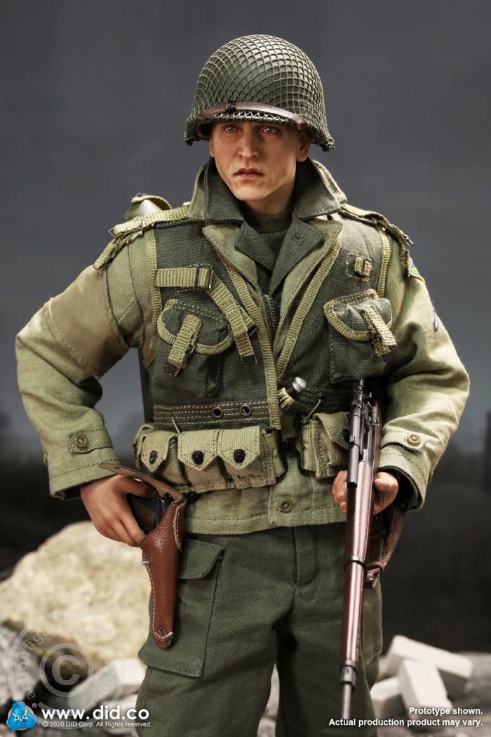 80144-33 Private Jackson - WWII US 2nd Ranger Battalion