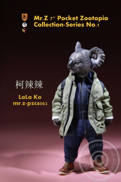 MRZpccs02-03 LaLa Ko - 7" Pocket Zootopia Series No.1