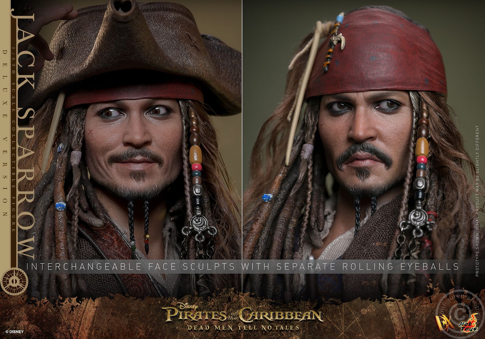 Jack Sparrow - Pirates of the Caribbean - Deluxe Version