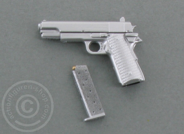 Pistole Colt M1911 - silver