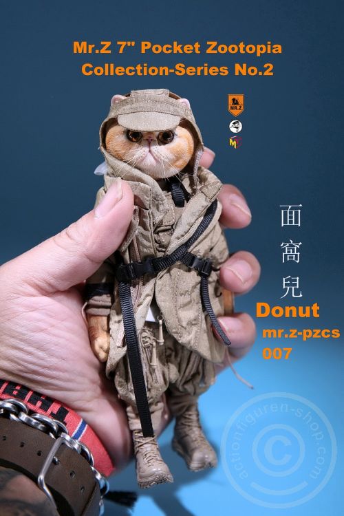 MRZpccs07-09 Donut - 7" Pocket Zootopia Series No.2
