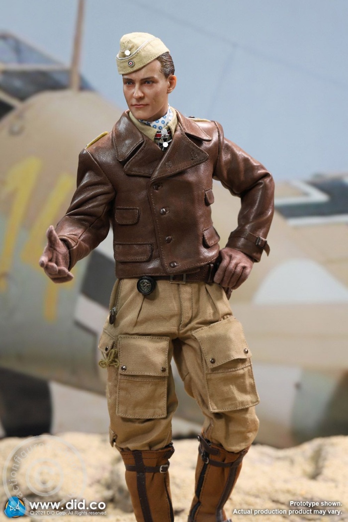 80154-42 Hans-Joachim Marseille - WWII German Luftwaffe Flying Ace