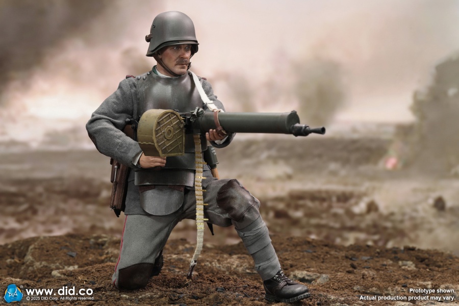 Arthur - WWI German MG08 Machine Gunner – in 1/6 scale Arthur - WWI German MG08 Machine Gunner – in 1/6 scale