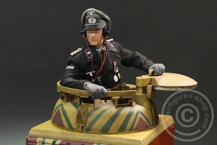 Panther G Tank Diorama (Cupola) - WWII German Panzer - sand