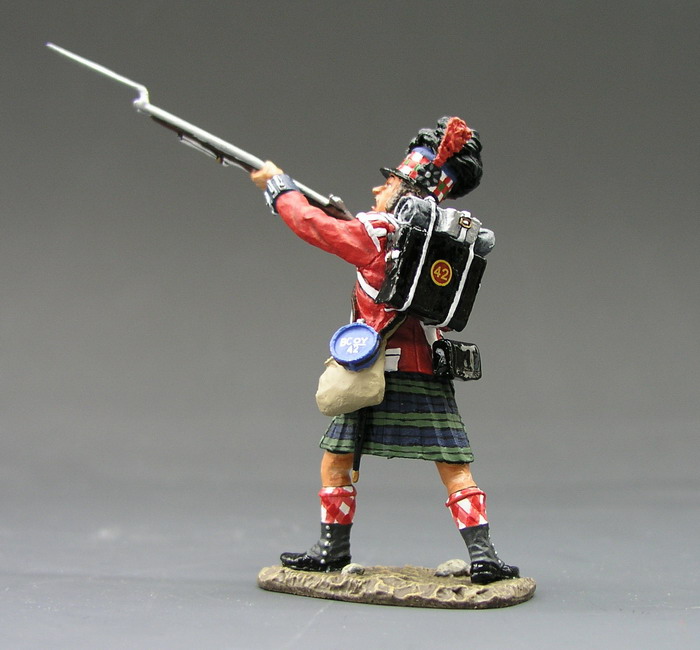 Black Watch Highlander Lunging with Bayonet Black Watch Highlander Lunging with Bayonet