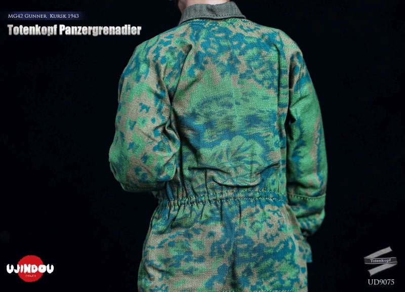 WWII Totenkopf Panzergrenadier - MG42 Gunner Kursk 1943 - in 1/6 scale