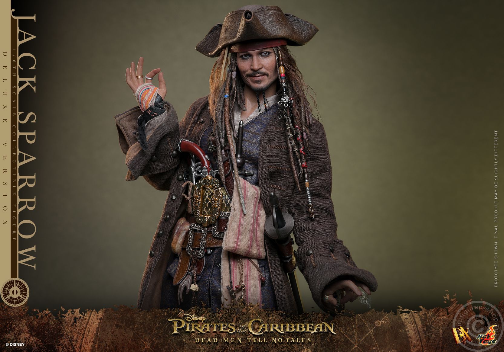 Jack Sparrow - Pirates of the Caribbean - Deluxe Version